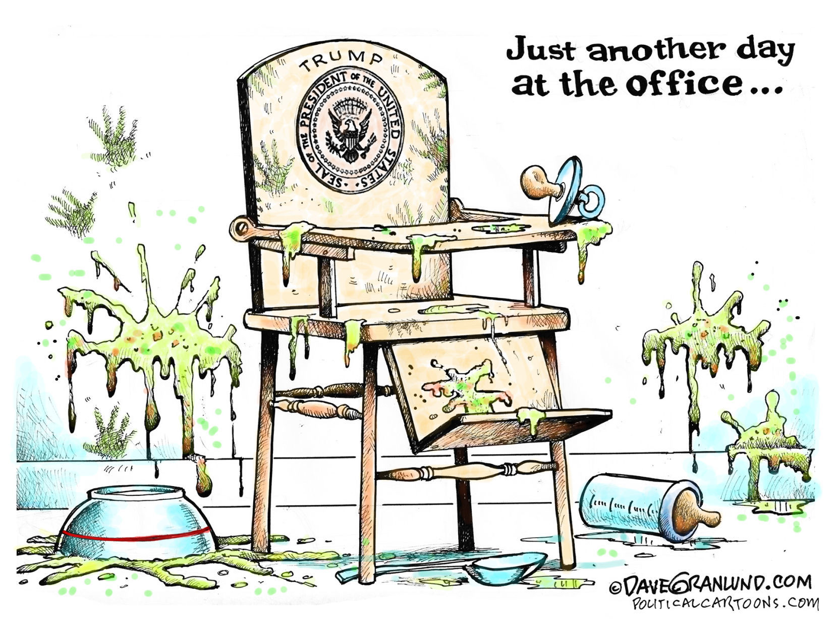 Trump behavior by Dave Granlund, Minnesota